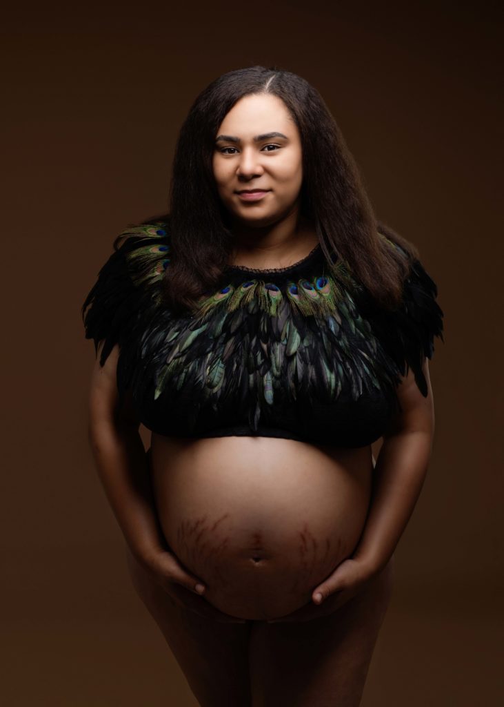 Maternity photoshoot in milton keynes