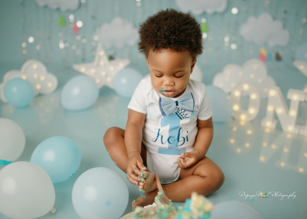 first birthday photoshoot