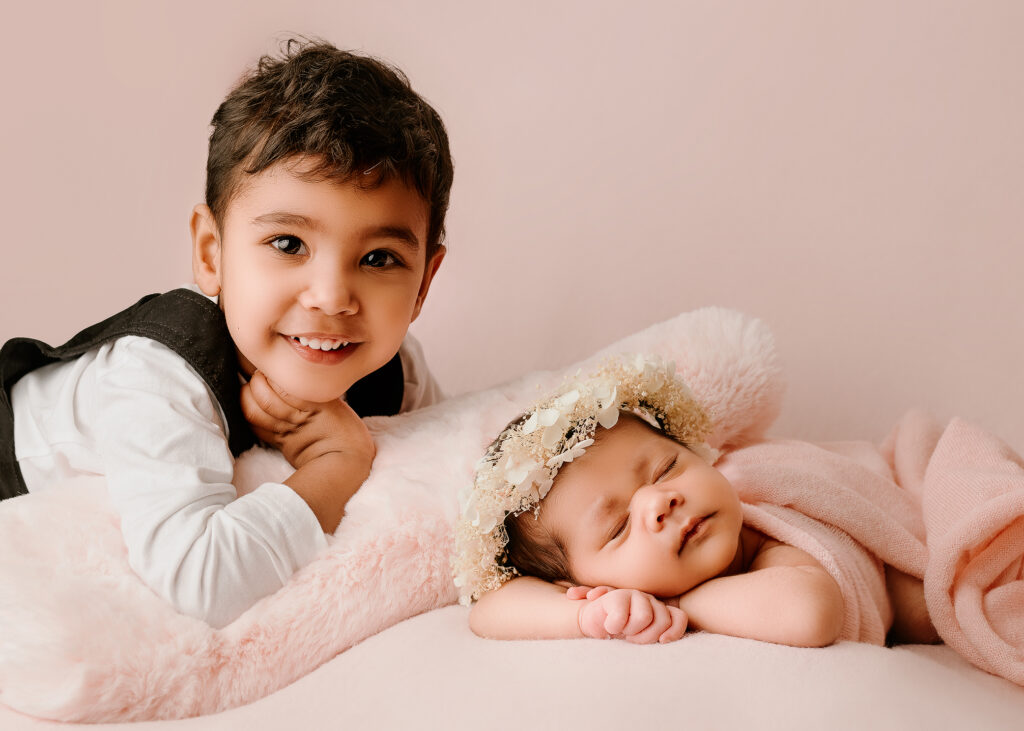 Rainbow Baby Newborn Photography