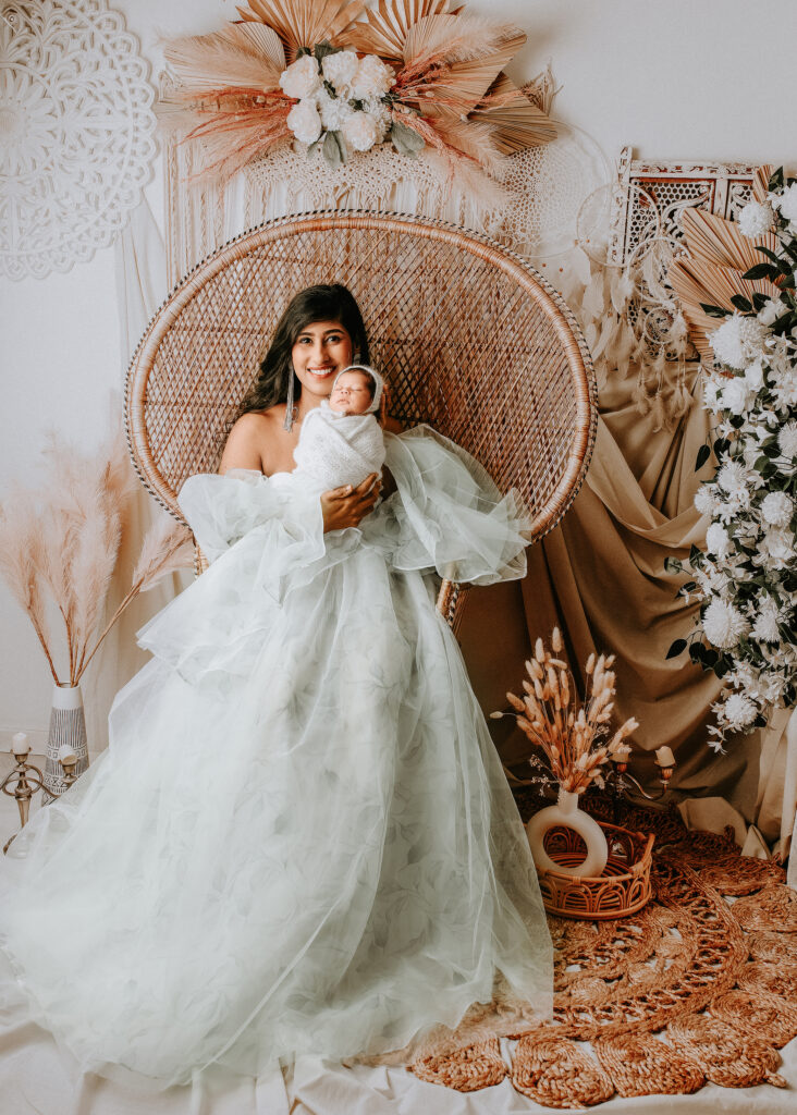 Rainbow Baby Newborn Photography