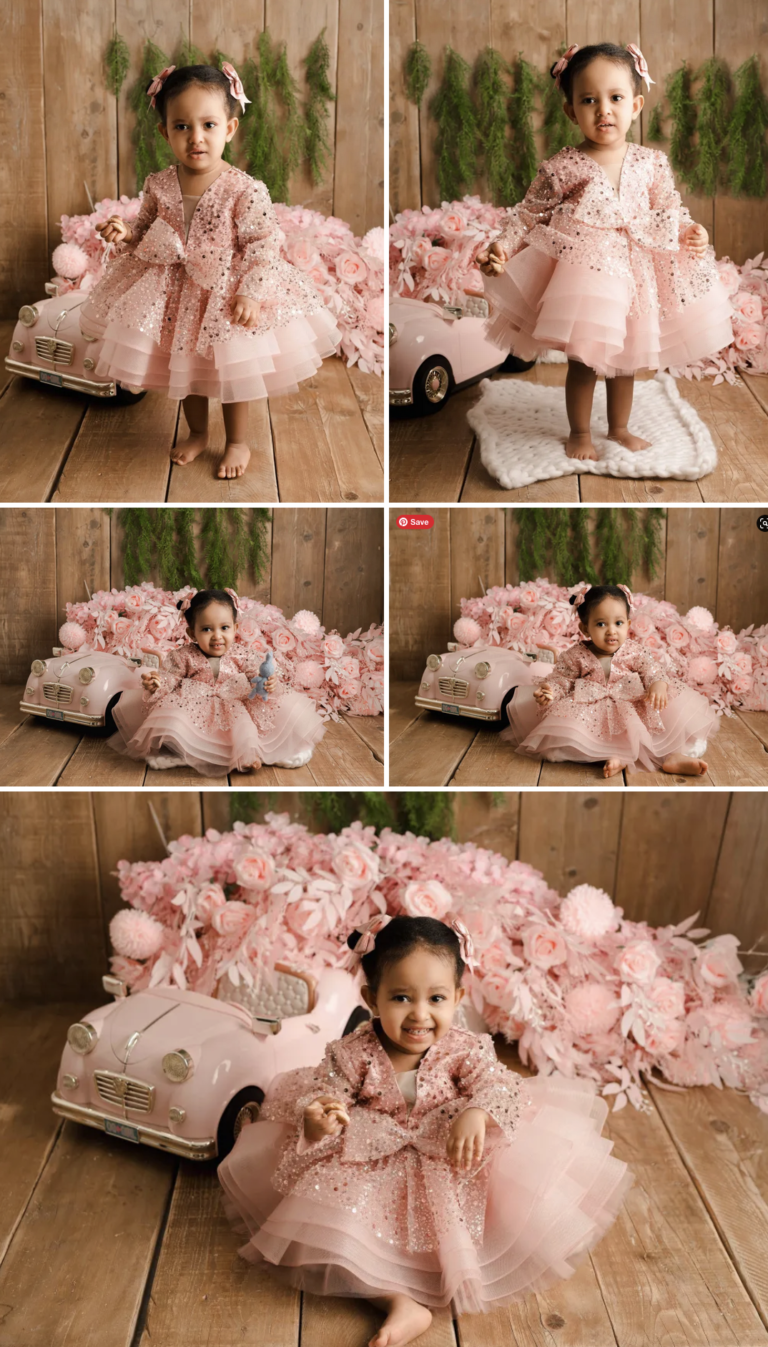 Amy’s 2nd Birthday Cake Smash Photoshoot