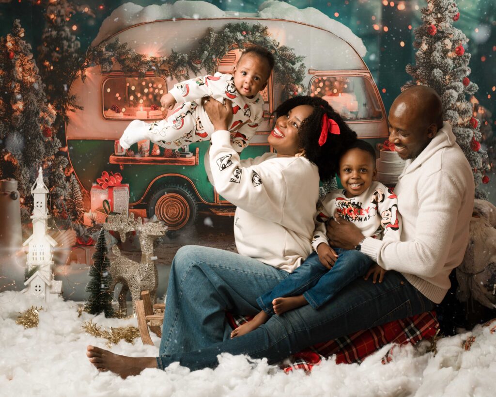 Christmas mini photoshoot Milton Keynes