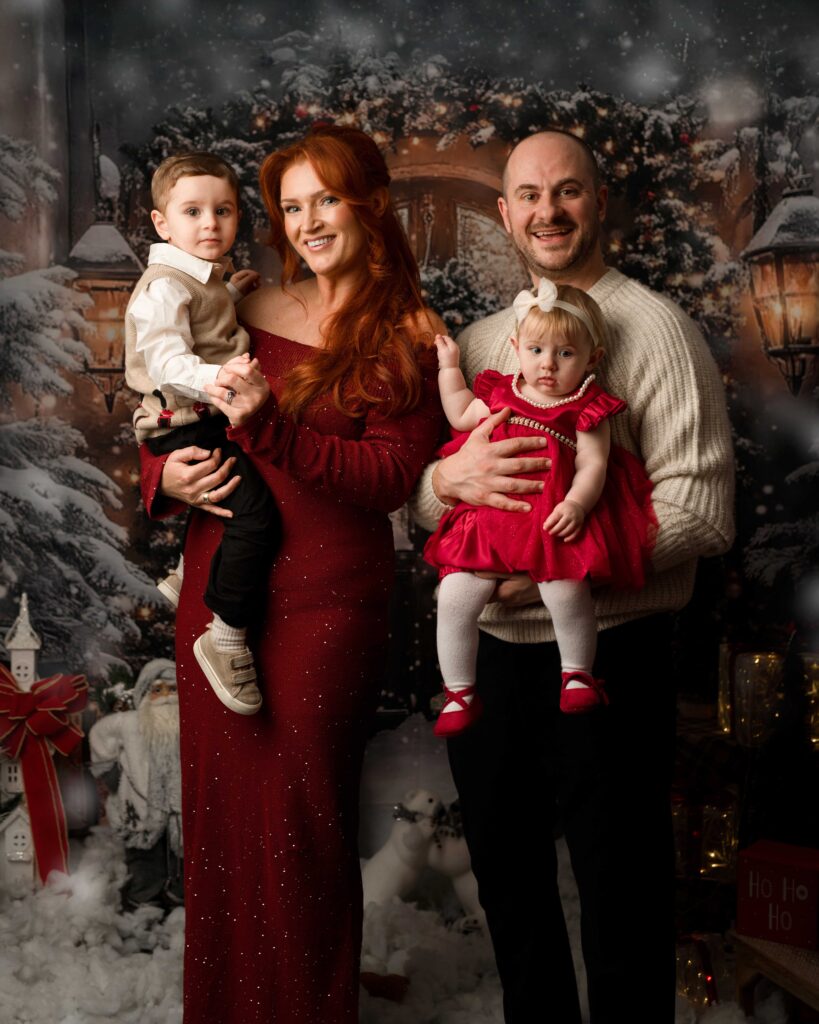 Christmas mini photoshoot MiltonKeynes