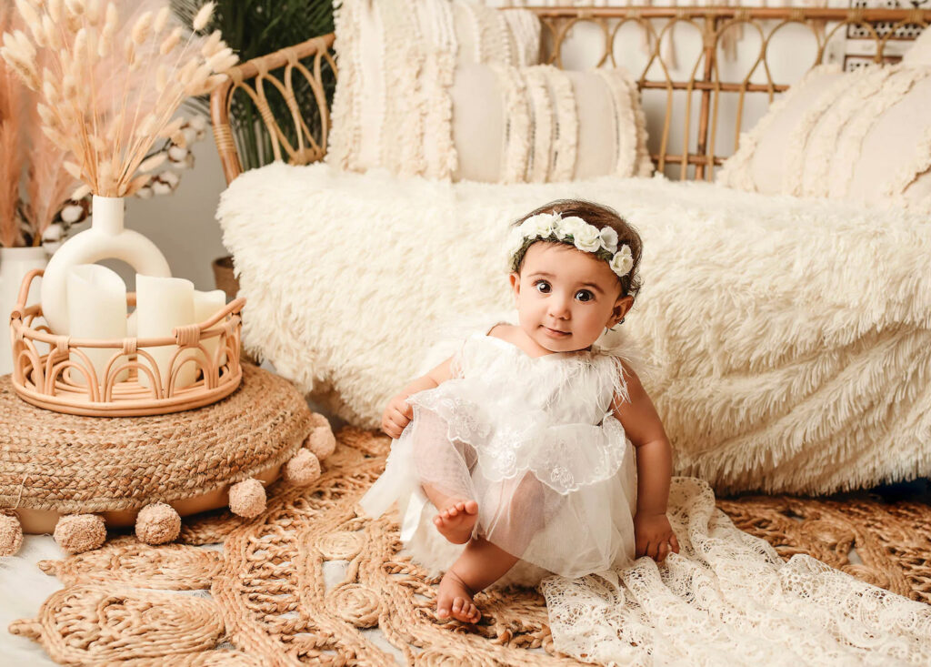 Sitter Baby Photoshoot