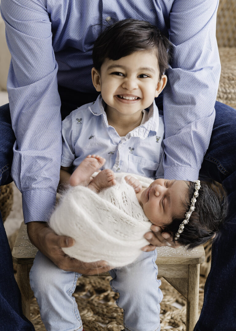 Newborn and Sibling Photoshoot Ideas