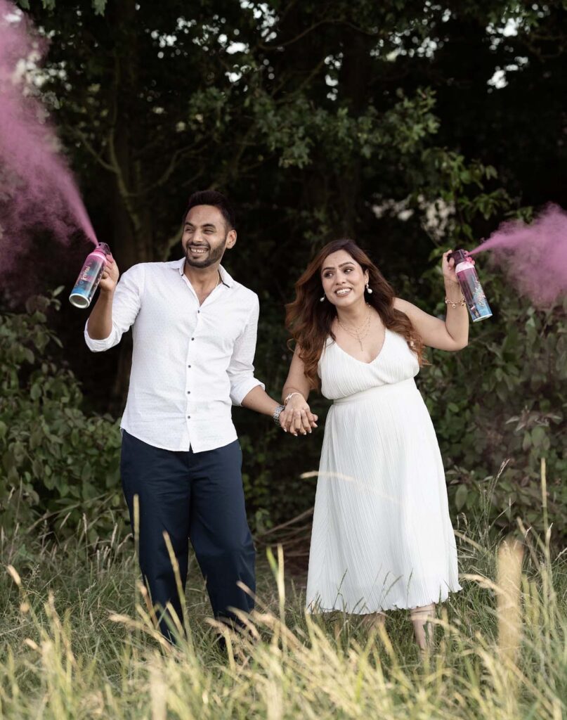 gender reveal photography